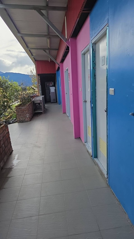 浴室很大間一次可一家人四人一起洗澡